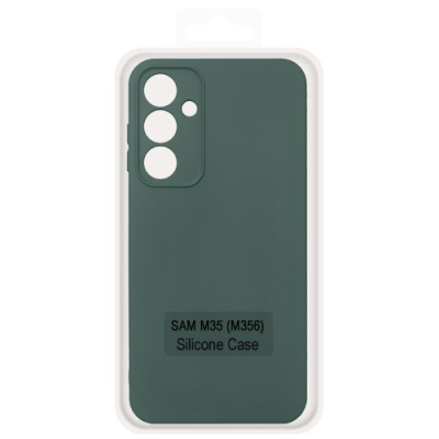 Купить чохол soft silicone case full для samsung m356 galaxy m35 5g (midnight green) онлайн