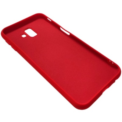 Купить чохол soft silicone case full для samsung j610 galaxy j6 plus (red) онлайн