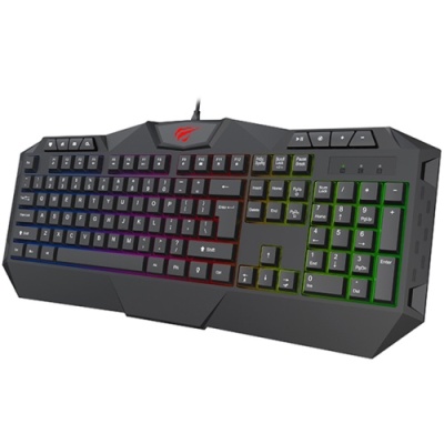клавіатура дротова havit hv- kb510l black 