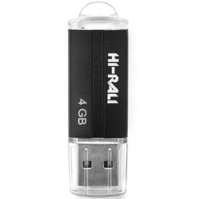 usb флеш-накопичувач hi-rali corsair 4gb (чорний) 
