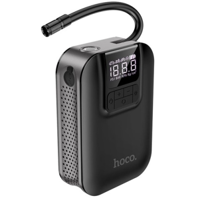 Автомобільний компресор Hoco S53 (Чорний)