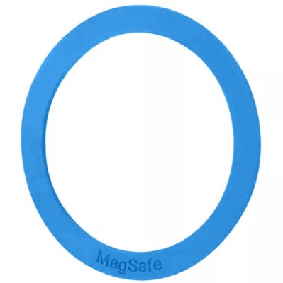 Купить кільце silicone magsafe (голубий,8) онлайн
