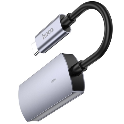 перехідник hoco ua20 type-c - hdmi 4k 0.115m (сірий) 