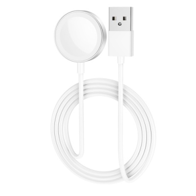 безпровідний зарядний пристрій для apple watch hoco cw39 (білий) 