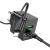 мережевий зарядний пристрій borofone bas14a erudite 1usb/18w/qc3.0 + 1type-c/20w/pd + (type-c - lightning) (чорний) 