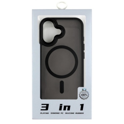 Купить чохол shadowmatte magsafe для apple iphone 17 (black) онлайн