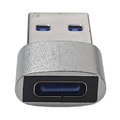 перехідник skydolphin ot08 otg usb - type-c 60mb/s (сірий) 