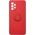 Купить силіконовий чохол soft silicone casevsmagnet ring для samsung a525 galaxy a52 - red онлайн