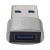 перехідник skydolphin ot08 otg usb - type-c 60mb/s (сірий) 