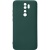 Купить силіконовий чохол soft silicone case для xiaomi redmi note 8 pro - dark green онлайн