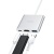 usb hub hoco hb14 type-c to usb3.0+hdmi+pd (сірий) 