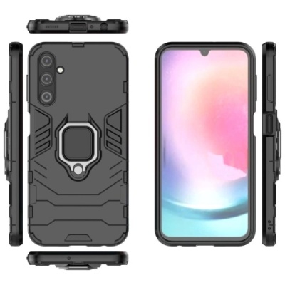Купить чохол-накладка armor magnet для samsung a245 galaxy a24 4g - black онлайн
