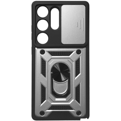Купить чохол-накладка armor magnet camshield для samsung s938 galaxy s25 ultra - silver онлайн