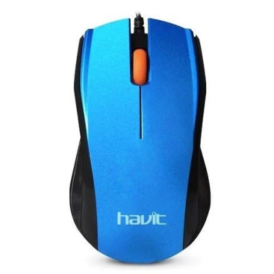 мишка дротова havit hv-ms689 blue 