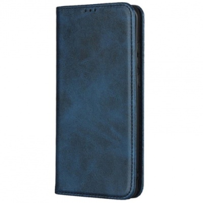 Купить чохол-книжка leather fold для xiaomi redmi 9a (темно-синій) онлайн