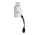 перехідник hoco ua9 otg usb - type-c (сталевий) 