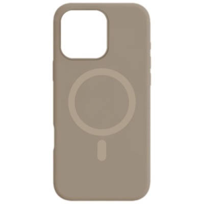 Купить чохол silicone case with magsafe для apple iphone 15 (desert gold) онлайн