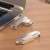 usb флеш-накопичувач hoco ud10 usb3.0 - type-c 64gb (сталевий) 