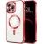 Купить чохол tpu metallic full camera with magsafe для apple iphone 12 pro max (red) онлайн