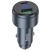 Автомобільний Зарядний Пристрій Hoco Z57B 1USB/18W/QC3.0 + 1Type-C/45W/PD (Сірий)