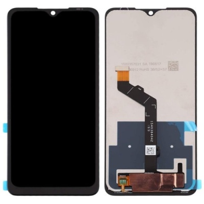 дисплей для nokia 7.2 в зборі з сенсором (чорний) (оригінал переклей)