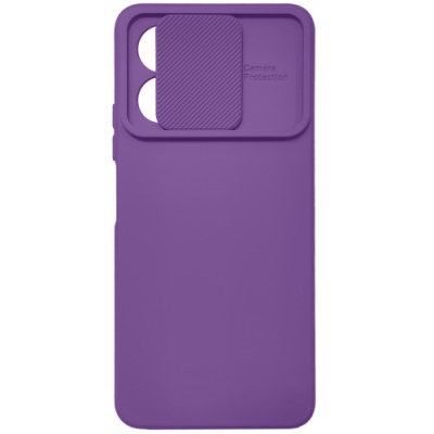 Купить силіконовий чохол soft tpu armor camshield для xiaomi redmi note 12 4g - violet онлайн
