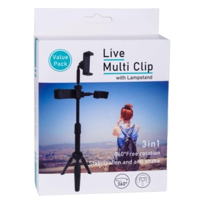 штатив multi clip 35.5см (чорний) 