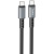 кабель hoco x85 strength (pd) type-c - type-c 60w 3a/1m (чорний) 
