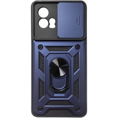 Купить чохол-накладка armor magnet camshield для motorola g72 - dark blue онлайн