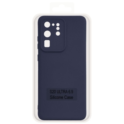 Купить чохол soft silicone case full для samsung g988 galaxy s20 ultra (dark blue) онлайн