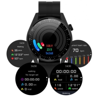 смарт-годинник xo w3 pro plus (чорний) 