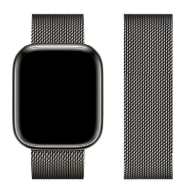 ремінець hoco wa03 для apple watch 1-11 (38/40/41mm) ( 6 graphite) 