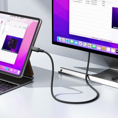 перехідник адаптер acefast c1-10 type-c - hdmi (1.8м) (чорний) 