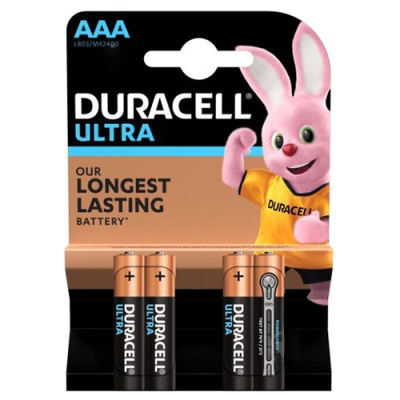 батарейка duracell lr3 ultra aaa (4шт) 
