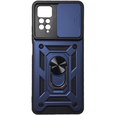 Купить чохол-накладка armor magnet camshield для xiaomi redmi note 12 pro 4g - dark blue онлайн