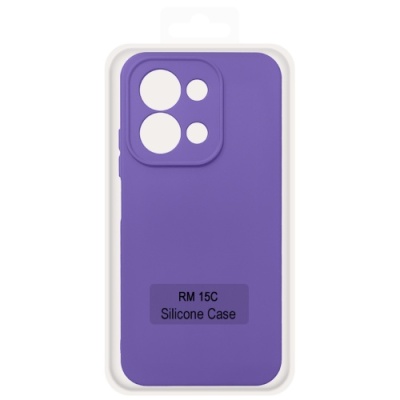 Купить чохол soft silicone case full для xiaomi redmi 15c (173.2/81.1/8.2mm) (elegant purple) онлайн