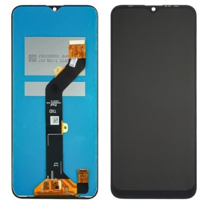 дисплей для tecno spark 6 go (p/n: fpc6504) з чорним тачскріном