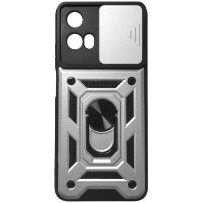 Купить чохол-накладка armor magnet camshield для motorola g34 - silver онлайн