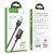 подовжувач usb hoco u107 usb male to usb female usb3.0 (чорний) 