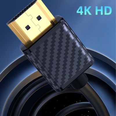 кабель hdmi earldom et-w24 hdmi-hdmi 4k/2m (чорний) 