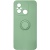Купить силіконовий чохол soft silicone casevsmagnet ring для xiaomi redmi 12c - light green онлайн
