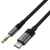 Перехідник AUDIO ACEFAST J11 Type-C - Jack 3.5 plug (1M) (чорний) перехідник audio acefast j11 type-c - jack 3.5 plug (1m) (чорний)