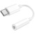 Перехідник Hoco LS35 Type-C(male) to 3.5mm(female) digital audio converter (Білий) перехідник hoco ls35 type-c(male) to 3.5mm(female) digital audio converter (білий)