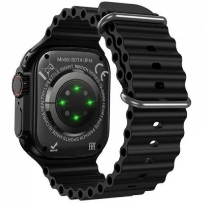 смарт-годинник borofone bd14 ultra (call version) (чорний) 