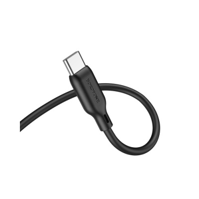 кабель aux borofone bl18 3.5mm(male) - type-c(male) 1m (чорний) 