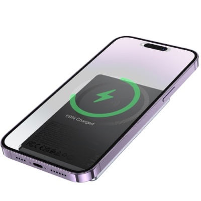 додаткова батарея power bank borofone bj50 with magsafe 15w+pd20w 5000 mah (сірий) 