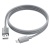 Кабель Hoco X107 USB - MicroUSB 2.4A/1m (Сірий) кабель hoco x107 usb - microusb 2.4a/1m (сірий)