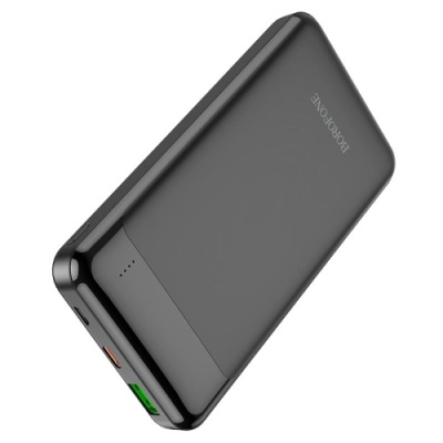 додаткова батарея power bank borofone bj19 incredible pd20w+qc3.0 10000mah (чорний) 