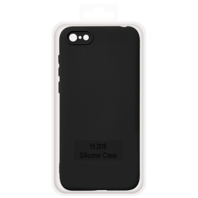 Купить чохол soft silicone case full для huawei y5 2018 (black) онлайн