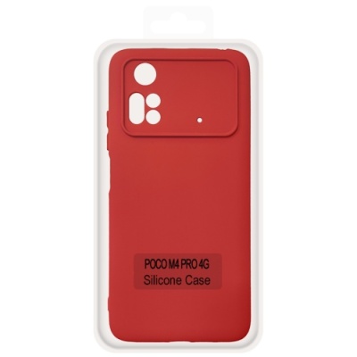 Купить чохол soft silicone case full для xiaomi poco m4 pro 4g (red) онлайн